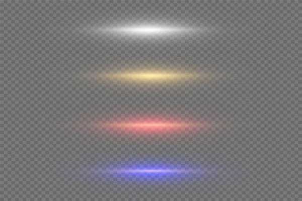 Glühende Schlieren Auf Dunklem Hintergrund Leuchtende Abstrakte Funkelnde Linierten Hintergrund — Stockvektor