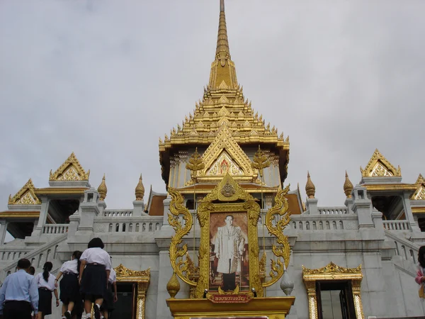 Wat Traimit en Bancoc — Fotografia de Stock