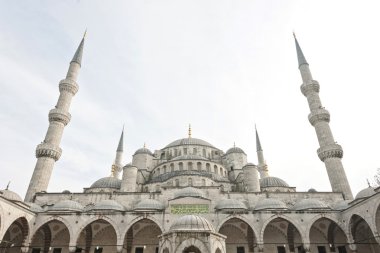 İstanbul 'daki mavi cami, hindi.