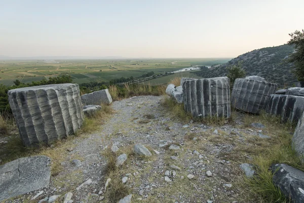 Columns of Priene — Stock Photo, Image