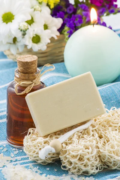 Natural soap — Stock Photo, Image