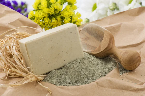 Natural soap — Stock Image Natural soap Stock Image