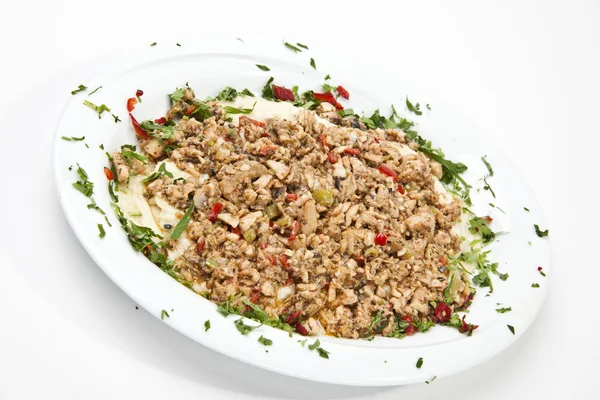Turkish food Kokorec — Stock Photo, Image