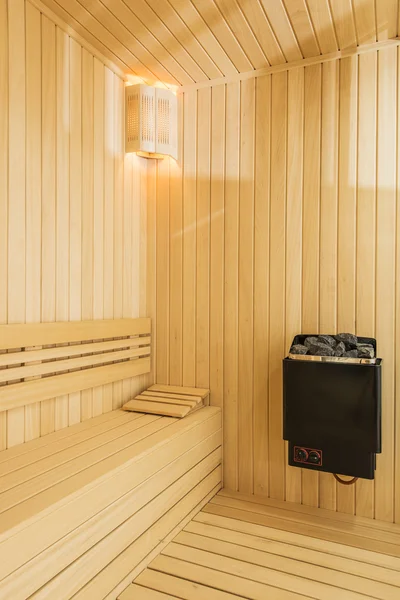 Gemütliche Sauna — Stockfoto