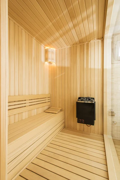 Gemütliche Sauna — Stockfoto