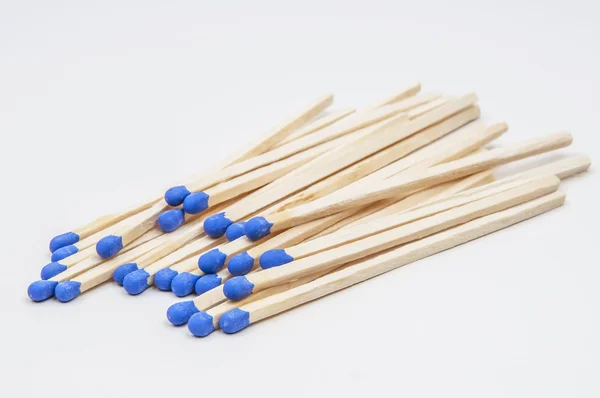 Blue match — Stock Photo, Image