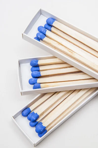 Blue match — Stock Photo, Image