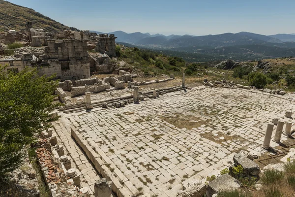 Antonine Nymphaea v sagalassos, Turecko — Stock fotografie