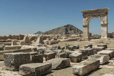 Antonine Nymphaeum at Sagalassos, Turkey  clipart