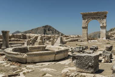 Antoninler antik Sagalassos, Türkiye 