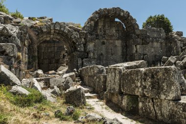 Antonine Nymphaeum at Sagalassos, Turkey  clipart