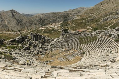 Antonine Nymphaeum at Sagalassos, Turkey  clipart