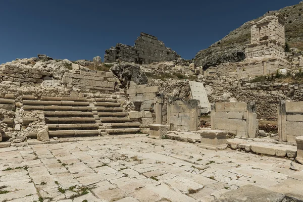 Antonine nymphaeum op sagalassos, Turkije — Stockfoto