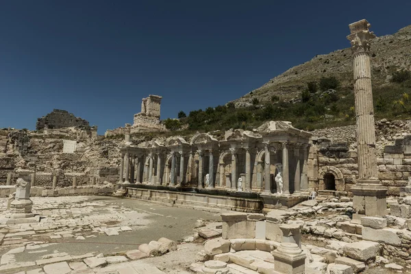 Antonine Nymphaeum em Sagalassos, Turquia — Fotografia de Stock