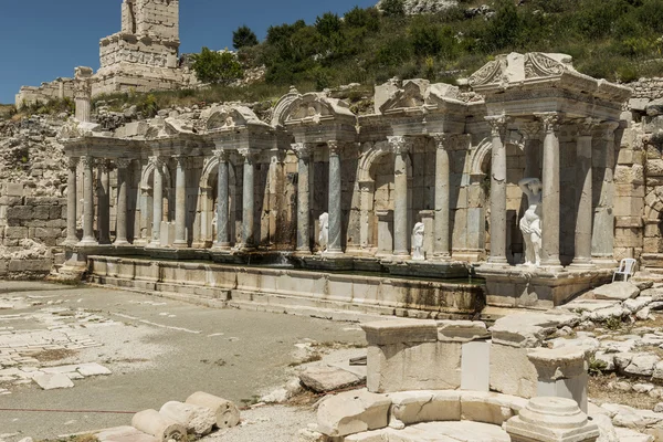 Antonine nymphaeum w sagalassos, Turcja — Zdjęcie stockowe