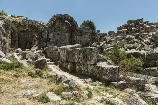 Antonine nymphaeum op sagalassos, Turkije — Stockfoto