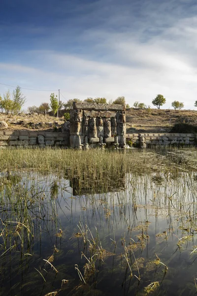 Hittite Spring Sanctuary Eflatun Pinar Lies 100 Kilometres West Konya — Stock Photo, Image