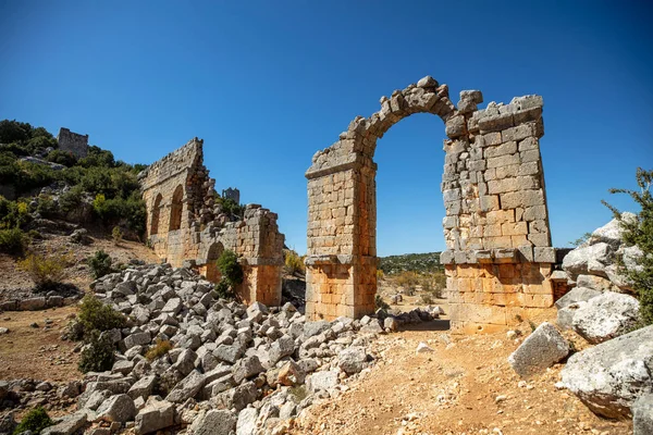 Αρχαίο Υδραγωγείο Βασίλειο Olba Βασίλειο Olba Ήταν Ένα Μικρό Κράτος — Φωτογραφία Αρχείου