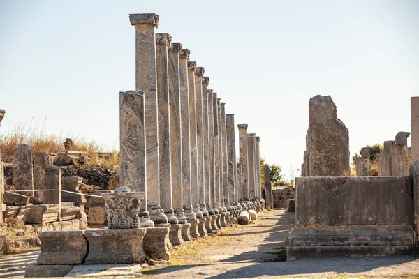 Perge Ókori Város Antalya Tartományban — Stock Fotó