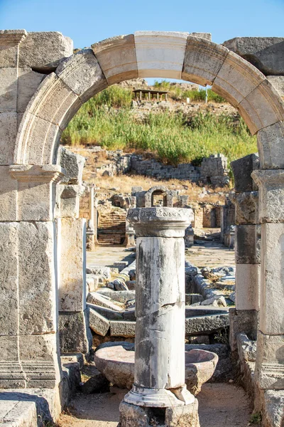 Perge Ciudad Antigua Provincia Antalya —  Fotos de Stock