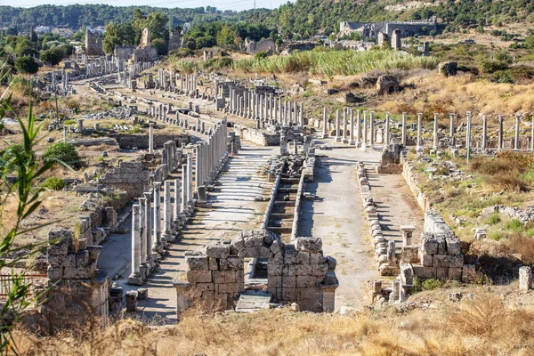 Perge Ancienne Ville Dans Province Antalya — Photo