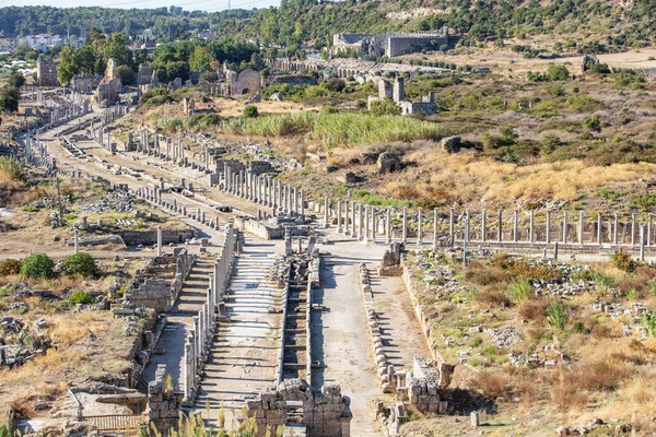 Древний Город Перге Анталии — стоковое фото