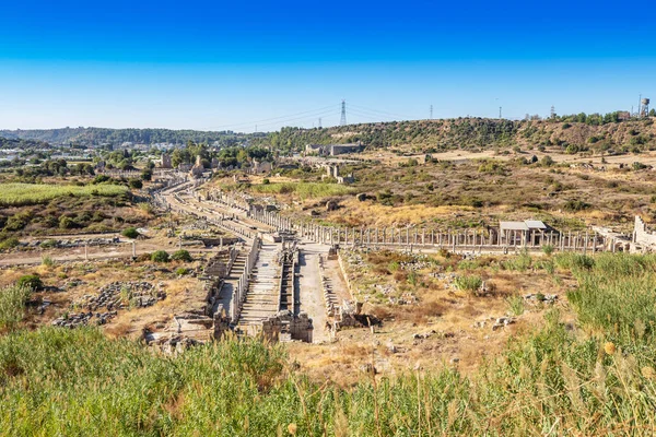 Perge Starożytne Miasto Prowincji Antalya — Zdjęcie stockowe