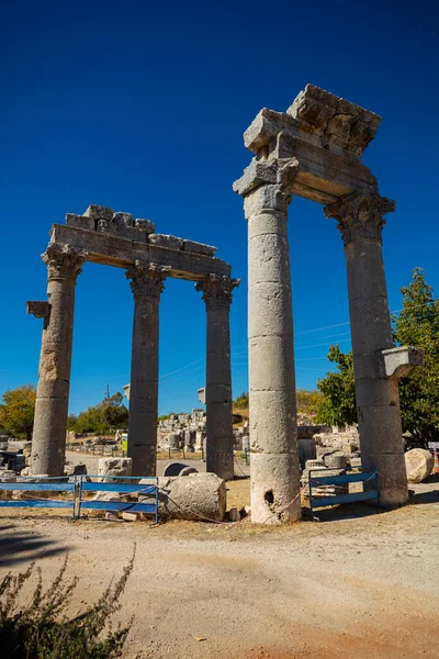 Храм Зевса Діокесарії Узункапурк Стародавнє Місто Мерсіні Туреччина — стокове фото