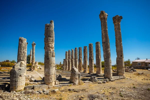 Tempio Zeus Diokaesareia Uzuncaburc Antica Città Mersin Turchia — Foto Stock