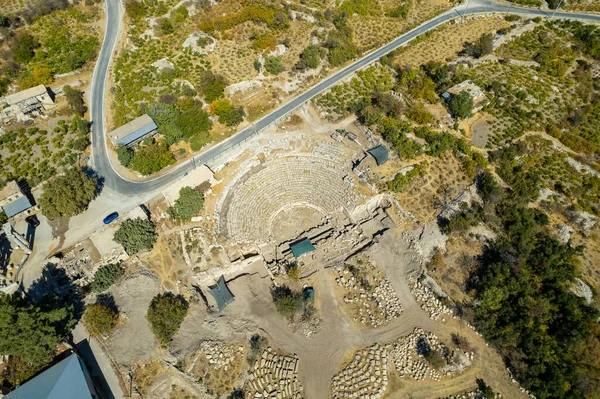 Diokesztria Zeusz Temploma Uzuncaburc Óváros Mersinben Törökország — Stock Fotó