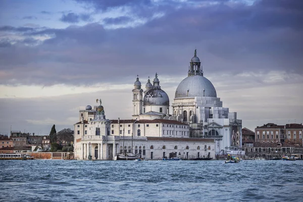 Isla Murano Venecia Italia Vista Sobre Canal Con Barco Agua — Foto de Stock