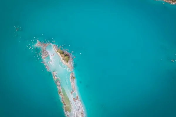 Ятаган Голубое Озеро Известное Озеро Кулдаги Имеет Великолепный Цвет Вид — стоковое фото