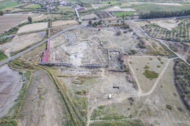 Germencik, Aydın, Aydın. Aydın 'ın Maeander antik sahasındaki Magnesia Stadyumu. Stadyum İ.Ö. 1.-2. yüzyıldan kalma..