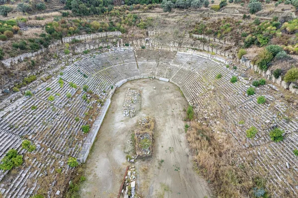 Germencik Aydin Turquia Estádio Magnésia Sítio Antigo Maeander Província Aydin — Fotografia de Stock