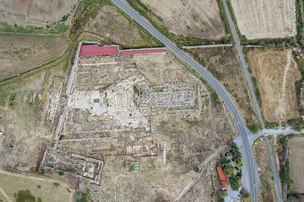 ジェルメニク アーディン トルコ トルコのAydin州のMaeander古代遺跡のMagnesiaのスタジアム 競技場は紀元1世紀から2世紀のものである — ストック写真