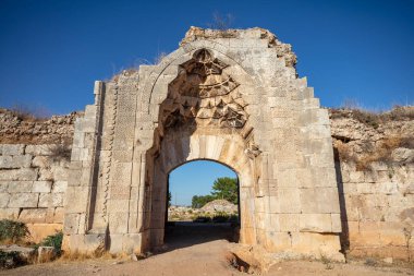 Evdirhan, selcuklu dönemi deve kervanlarının barınma yeri. Termessos antik şehri, çok yakın bir bölge. Antalya / TURKEY