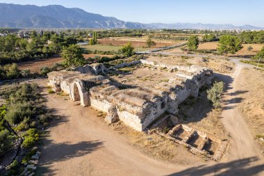 Evdirhan, selcuklu dönemi deve kervanlarının barınma yeri. Termessos antik şehri, çok yakın bir bölge. Antalya / TURKEY