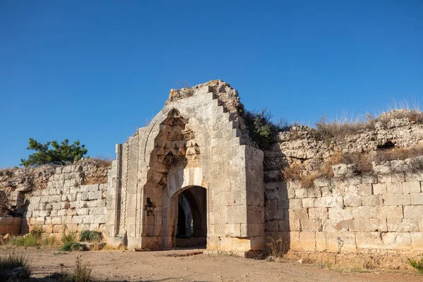 Evdirhan Selcuklu Era Wielbłądzie Karawany Miejsce Zakwaterowania Termessos Zabytkowe Miasto — Zdjęcie stockowe