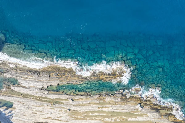Natural Pools Located Eastern Part Koru Beach Gazipaa District Antalya — Stock Photo, Image