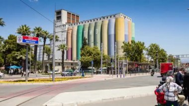 Güzel şehir İzmir, Türkiye. 4k Zaman Çizelgesi