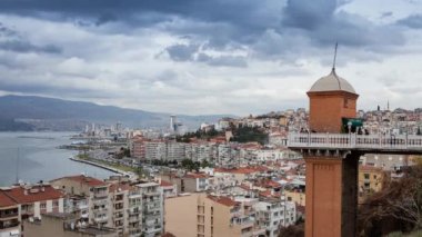 Güzel şehir İzmir, Türkiye. 4k Zaman Çizelgesi