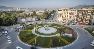 Güzel şehir İzmir, Türkiye. 4k Zaman Çizelgesi