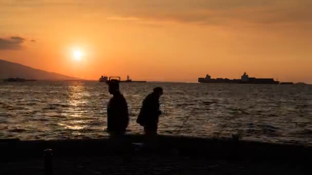 Güzel Şehir Zmir Türkiye Zaman Çizelgesi — Stok video