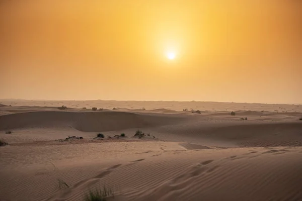 Abu Dabi Birleşik Arap Emirlikleri Nin Dışındaki Boş Bölge Arap — Stok fotoğraf