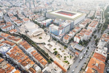 İzmir 'in gündüz İHA' lı havadan çekilmiş fotoğrafı