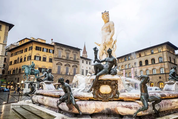 Florence Firenze Cityscape Itálie Město Florencie Nejdůležitějšími Památkami Toskánska — Stock fotografie