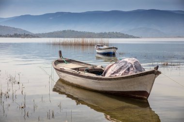 Lake Bafa is a lake and a nature reserve situated in southwestern. At the innermost north-east tip of the lake is the village of Kapikiri, as well as the ruins of Heraclea by Latmus.