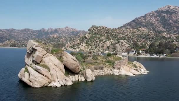 Lago Bafa Lago Una Riserva Naturale Situata Nel Sud Ovest — Video Stock