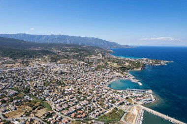 Hava aracı görüntüleri; Mordogan, Karaburun - İzmir