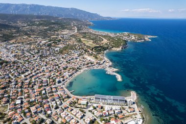 Hava aracı görüntüleri; Mordogan, Karaburun - İzmir
